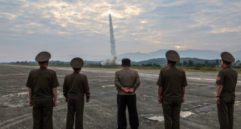 North Korea tests ‘explosive power’ of new ballistic missile