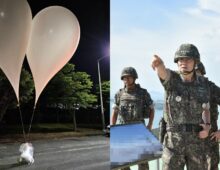 Some North Korean trash balloons now carry GPS devices, Seoul says