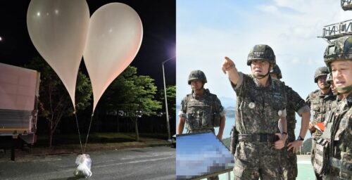 Some North Korean trash balloons now carry GPS devices, Seoul says