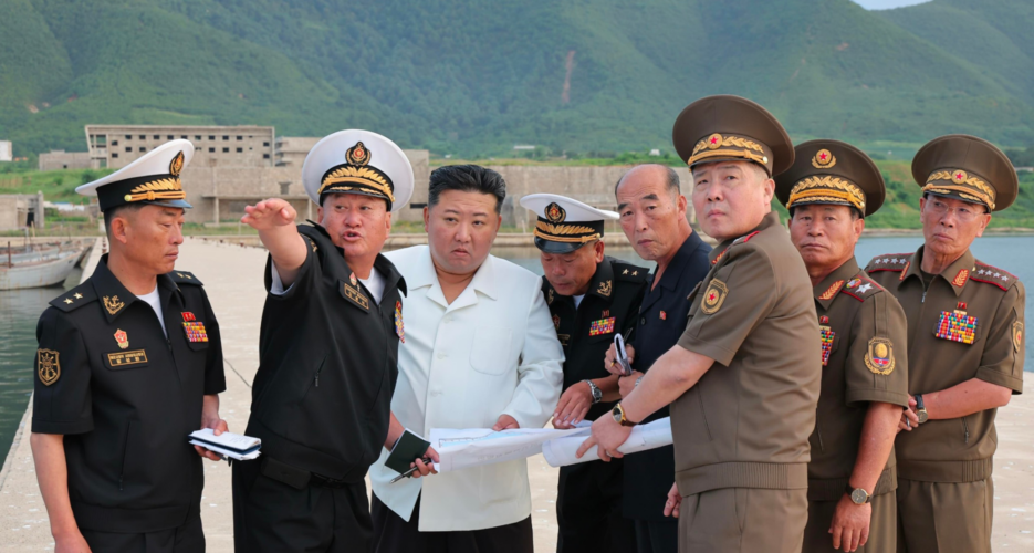 Kim Jong Un orders construction of new navy base for ‘large, modern’ vessels