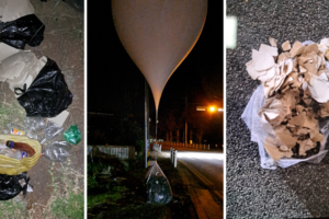 North Korean trash barrage extends to fifth day, launching over 1200 balloons