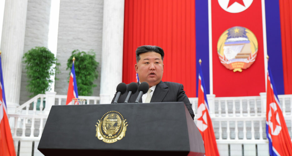 Kim Jong Un makes surprise speech aimed at ‘skeptics’ of his economic plans