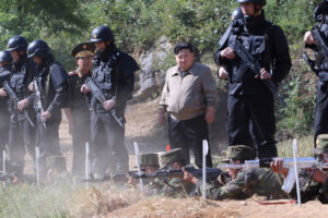 Guards held guns over soldiers to protect Kim Jong Un in sign of security fears