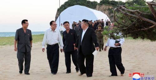 Kim Jong Un decries ‘backward’ rural conditions at meeting by his beach mansion