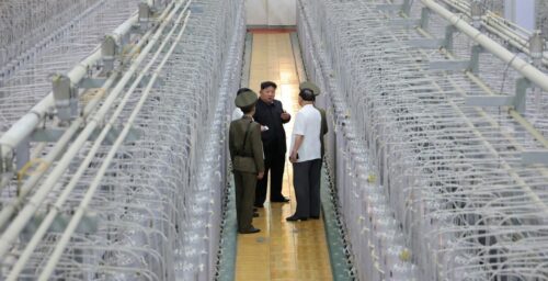 Kim Jong Un tours uranium enrichment facility, demanding more nukes