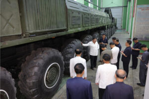 North Korea reveals new, larger ICBM under development