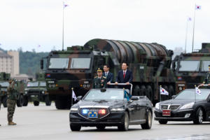 ROK shows off ‘monster’ missile at parade in warning to nuclear North Korea