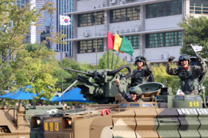 Missiles roll through Seoul to reassure citizens against North Korean threats