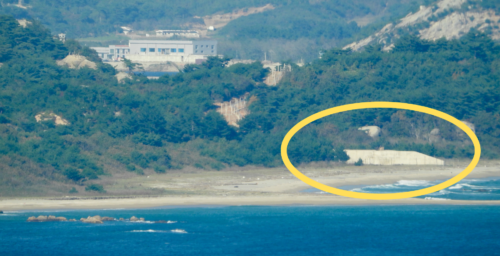 North Korea building concrete wall on eastern inter-Korean border, photos show