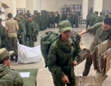 New video appears to show North Korean soldiers receiving uniforms in Russia