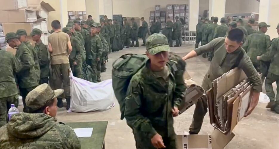 New video appears to show North Korean soldiers receiving uniforms in Russia