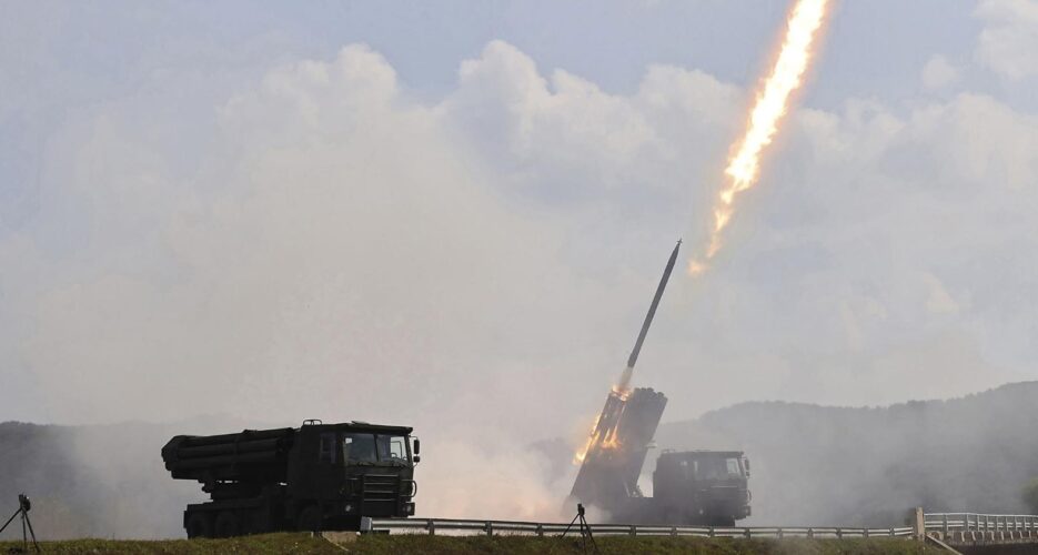 North Korea reports fifth test of upgraded 240mm rocket system this year