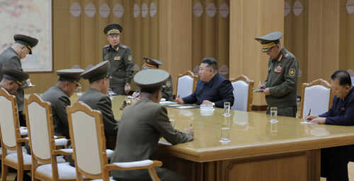 Kim Jong Un weighs military options at security council meeting: State media