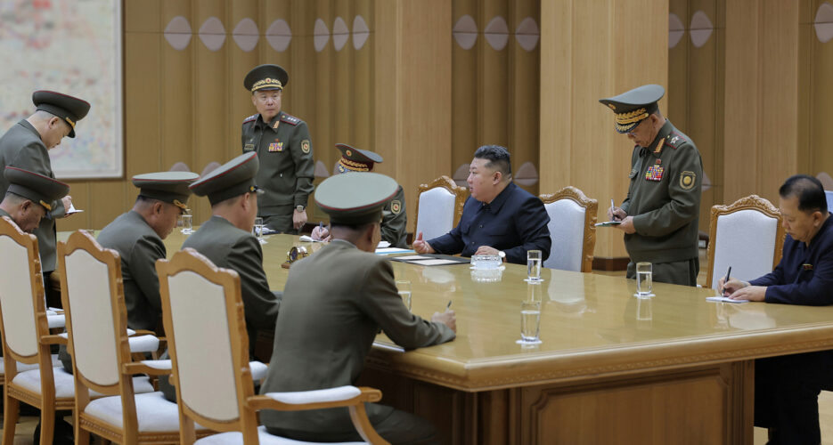 Kim Jong Un weighs military options at security council meeting: State media