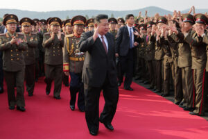 Kim Jong Un urges nuclear weapon buildup in visit to school named after himself