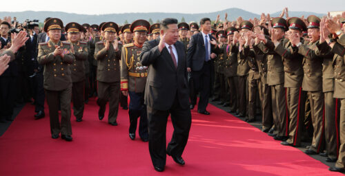 Kim Jong Un urges nuclear weapon buildup in visit to school named after himself