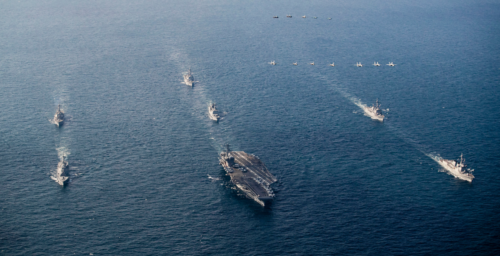 US, ROK and Japan hold large-scale military drills for second time this year