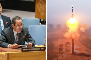 North Korea vows to build up nuke arsenal at UN meeting on latest ICBM launch