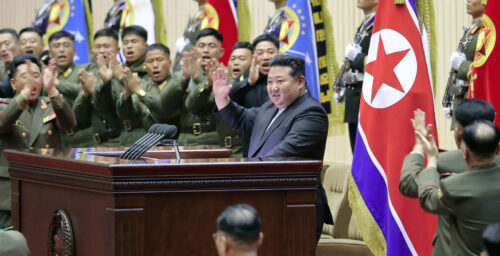 Kim Jong Un blasts US support for Ukraine at major army conference