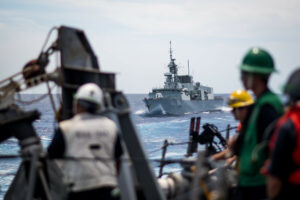 Canadian navy ship keeps tabs on North Korean sanctions evasion at sea