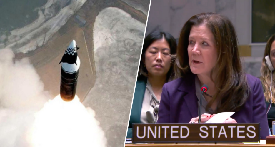 US slams North Korean hypersonic missile launch at UN, drawing sharp response