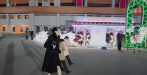 North Korean leader’s sister appears with kids in state media for first time