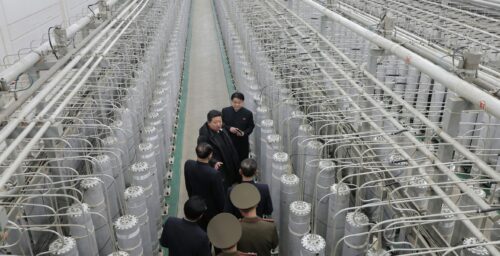 Kim Jong Un visits uranium enrichment site, says clash with enemies ‘inevitable’