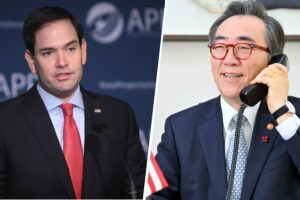 Rubio holds first talks with ROK, Japanese counterparts on North Korean threats