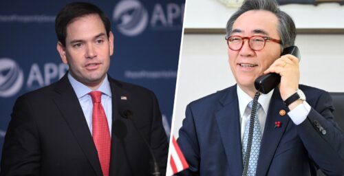 Rubio holds first talks with ROK, Japanese counterparts on North Korean threats