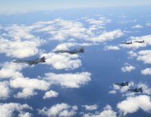 US B-1 bombers join drills with Japan and ROK after North Korean missile tests