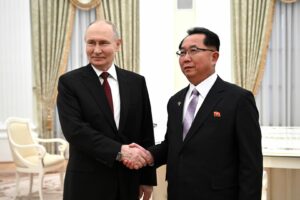 Putin meets senior North Korean official amid negotiations around Ukraine war