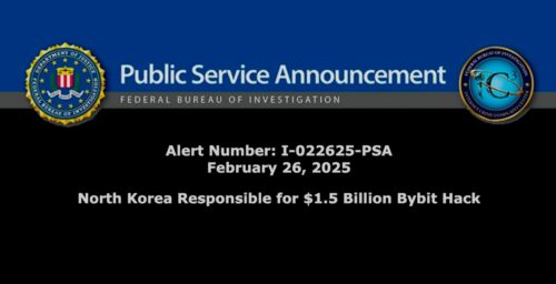 US confirms North Korea behind record-breaking $1.5B crypto heist from Bybit