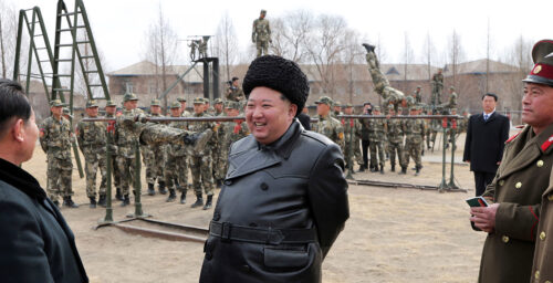 Kim Jong Un says army must learn from ‘combat experience’ on modern battlefields