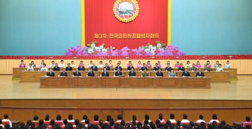 Rare North Korean event gathers heads of ‘people’s units’ that spy on citizens