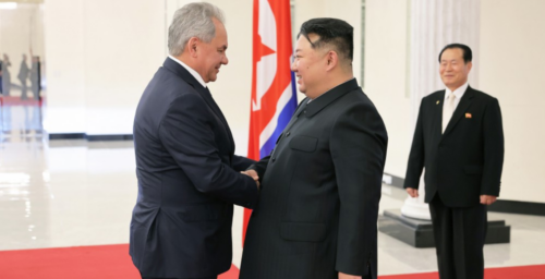 Shoigu meets Kim Jong Un, North Korean missile defenses and DPRK guns in Kursk