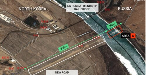 Russia speeds up work on bridge to North Korea despite winter weather: Report