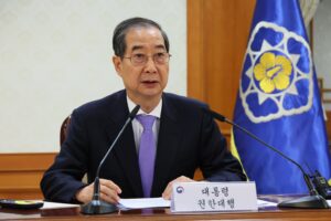 South Korean PM urges military readiness against North Korea after reinstatement