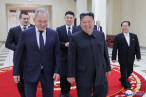 Russian security chief Shoigu arrives in North Korea for talks with Kim Jong Un