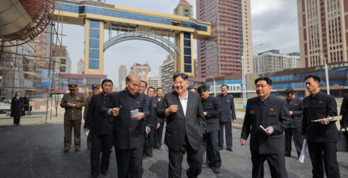 Kim Jong Un says newest 10K-home skyscraper street on schedule for April opening