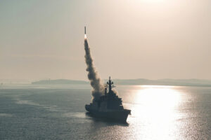 North Korea test missiles from new warship, and ROK presidential race heats up