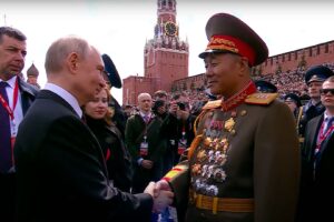 At Red Square, Putin meets North Korean general leading troops against Ukraine