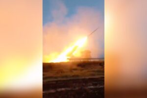 First footage emerges of Russia firing North Korean 240mm rockets at Ukraine