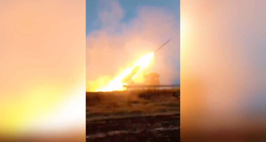 First footage emerges of Russia firing North Korean 240mm rockets at Ukraine