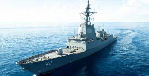 Australian warship sets sail to monitor North Korean sanctions evasion at sea