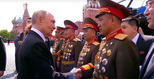 Putin meets North Korean commanders, and Kim Jong Un’s Victory Day speech