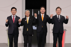 Presidential candidates spar over need for ‘nuclear balance’ with North Korea