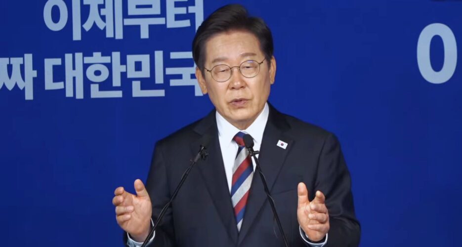 Lee Jae-myung vows to work to better North Korean human rights, eyeing moderates