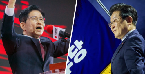 Presidential rivals offer conflicting visions for North Korea in policy pledges