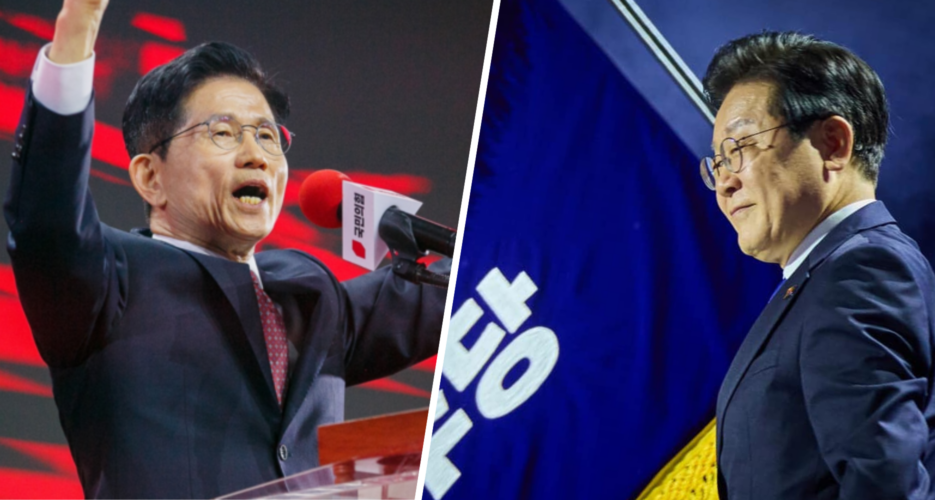 Presidential rivals offer conflicting visions for North Korea in policy pledges