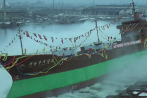 Launch of new North Korean warship derailed by ‘serious accident’: State media